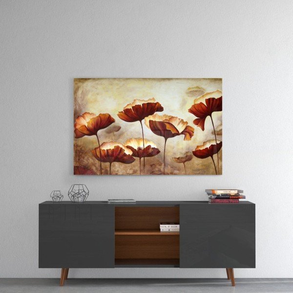 Skleněný obraz Insigne Poppy, 72 x 46 cm-image-1