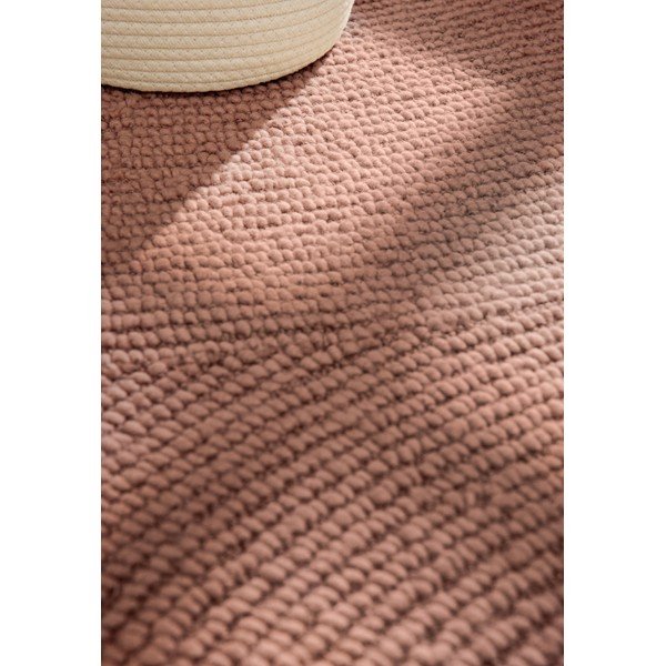 Ručně tkaný vlněný koberec v terakotové barvě 160x230 cm Calmio – Hanse Home-image-4