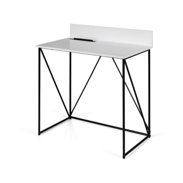 Bílý pracovní stůl Tenzo Tell, 80 x 48 cm-image-2