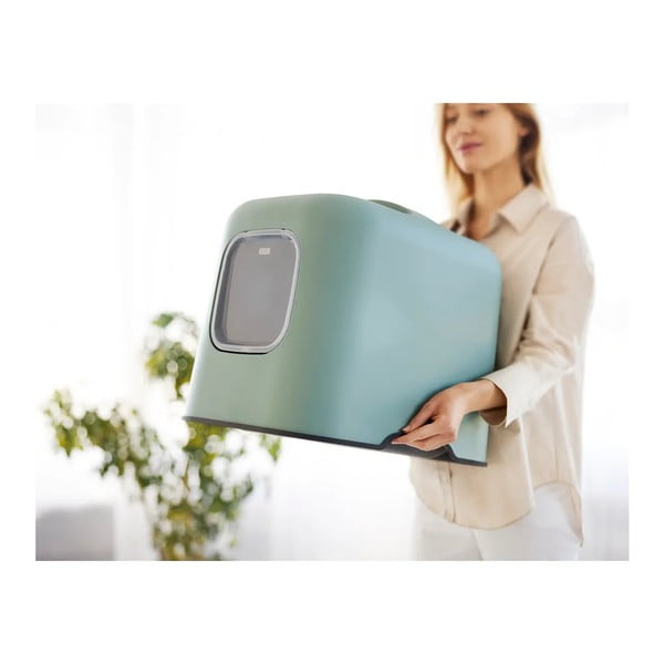 Zelená sada kočičího záchodu a lopatky Biala – Rotho-image-3