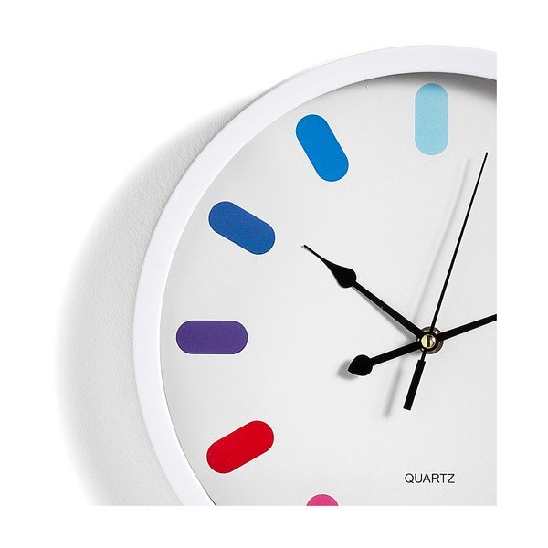 Nástěnné hodiny ø 30 cm Rainbow – Tomasucci-image-1