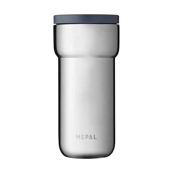 Termo hrnek ve stříbrné barvě 375 ml Natural brushed – Mepal