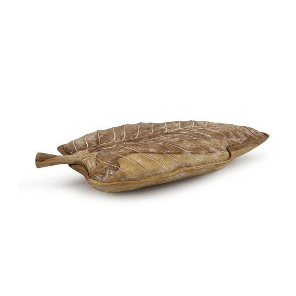 Dekorativní mísa z teakového dřeva Moycor Erosi Box Leaf