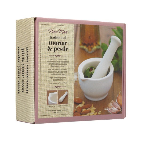 Hmoždíř s paličkou Kitchen Craft Home Made, ⌀ 8,5 cm-image-1
