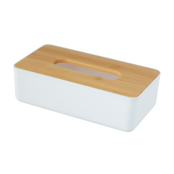 Plastovo-bambusový box na kapesníky Rotello – Wenko-image-3