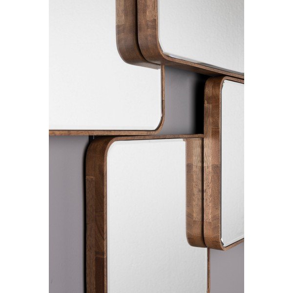 Nástěnné zrcadlo s dřevěným rámem 120x70 cm Cordelia – Dutchbone-image-4