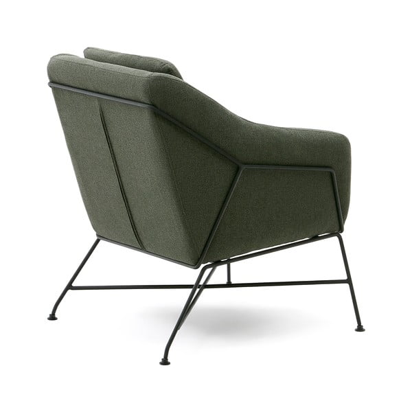 Zelené křeslo Brida – Kave Home-image-4