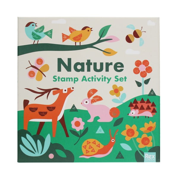 Kreativní sada Stamp Activity Set Nature – Rex London