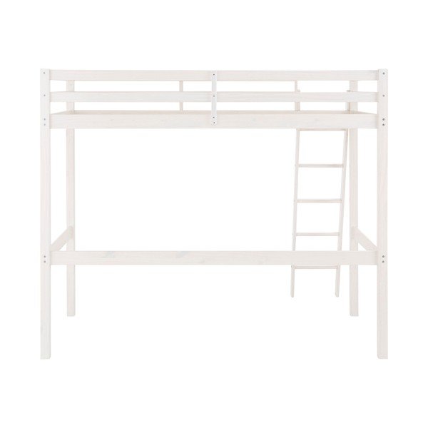 Bílá vyvýšená postel z borovicového dřeva Støraa Alpi2-image-3