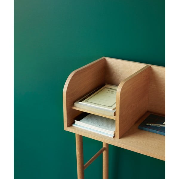 Pracovní stůl v dekoru dubu 37x84 cm Archive – Hübsch-image-2