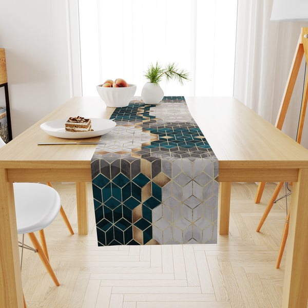 Běhoun na stůl 140x45 cm Optic - Minimalist Cushion Covers-image-2