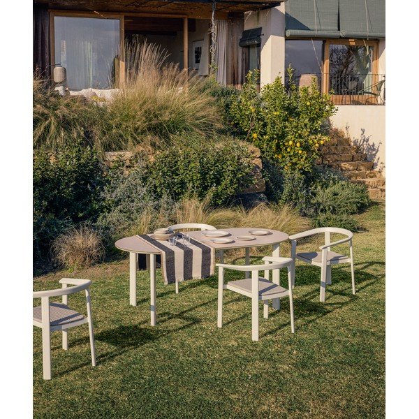Krémová zahradní židle Erice – Kave Home-image-2