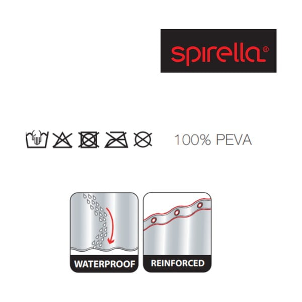 Sprchový závěs 180x200 cm Goldfish – Spirella-image-3