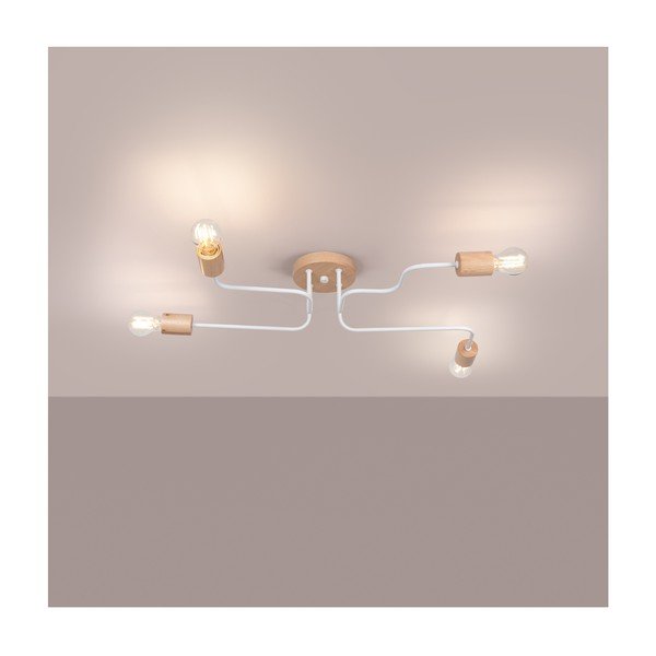 Stropní svítidlo v přírodní barvě 58x75 cm Dazzle – Sollux-image-1