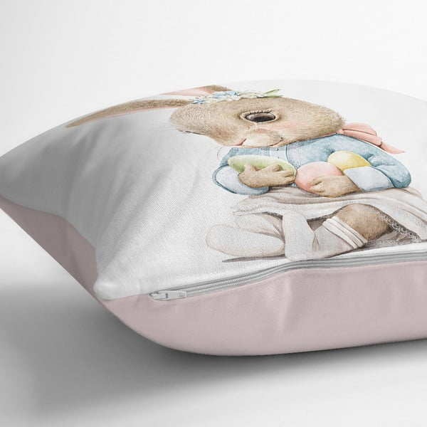 Povlaky na polštáře s velikonočním motivem v sadě 4 ks 43x43 cm – Mila Home-image-4