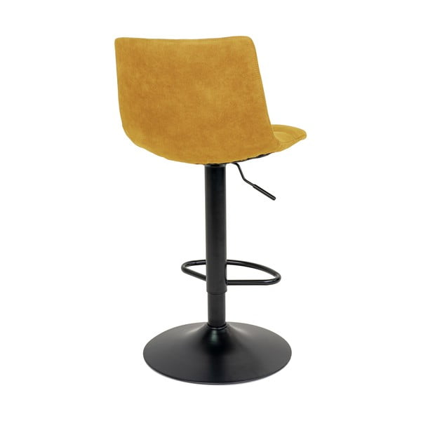 Žluté barové židle v sadě 2 ks 88 cm Middelfart – House Nordic-image-4