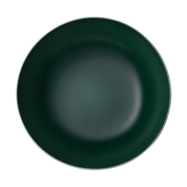 Bílo-zelená porcelánová servírovací miska Villeroy & Boch Uni, ⌀ 26 cm