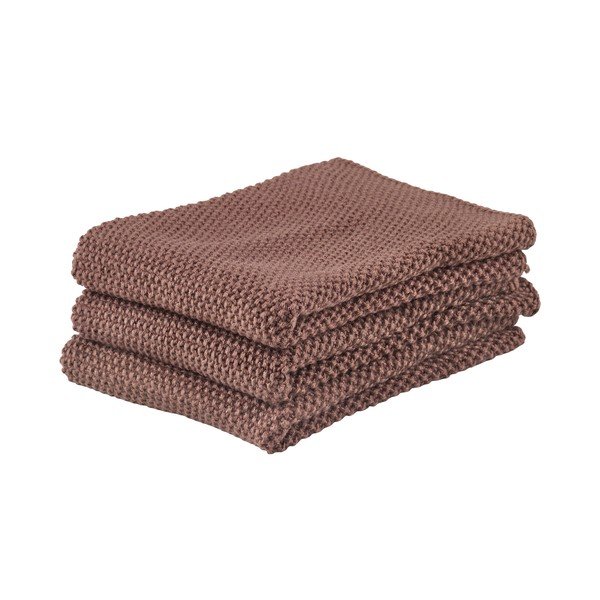 Bavlněné utěrky v sadě 3 ks 27x27 cm Classic – Zone