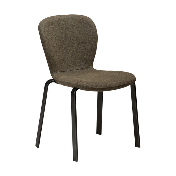Khaki čalouněná jídelní židle Heap – DAN-FORM Denmark