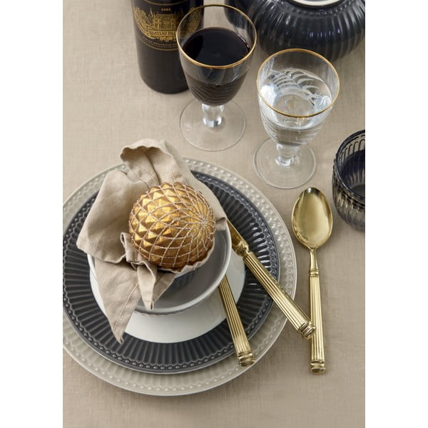 Bílo-šedý keramický talíř Green Gate Alice, ø 23 cm-image-1