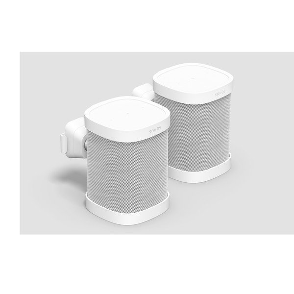 Sada 2 bílých nástěnných podpěrných systémů na reproduktor Sonos Mount for One-image-2