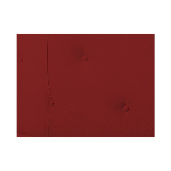 Červená pohovka Kooko Home Love, 125 cm-image-3