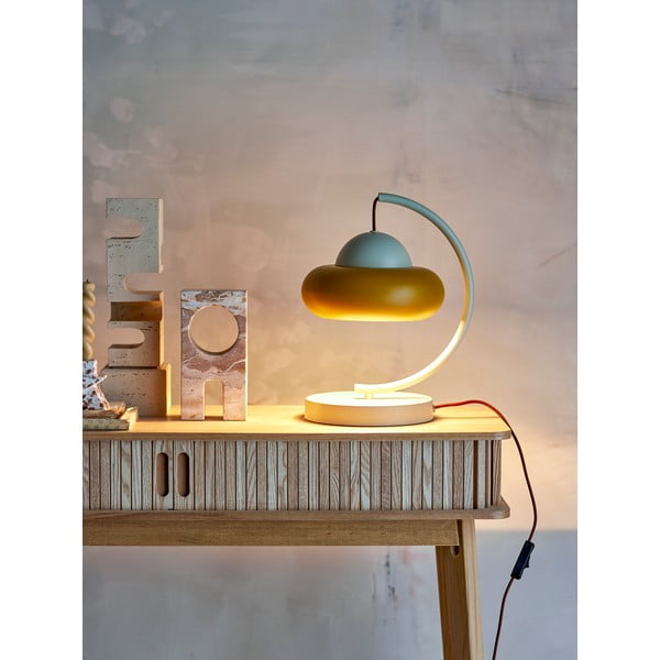 Okrově žlutá/krémová stolní lampa (výška 34,5 cm) Bubble – Bloomingville-image-2