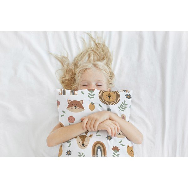 Dětský povlak na polštář z bavlněného saténu 45x45 cm Little Boho – Butter Kings-image-1