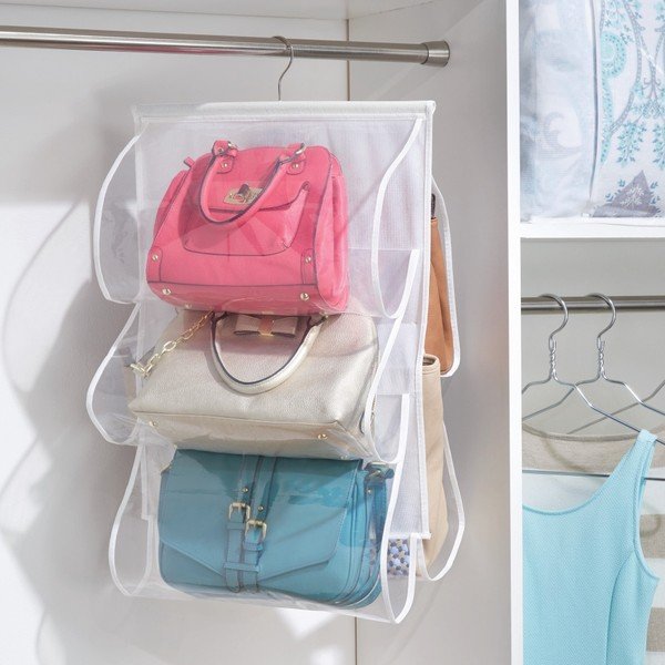 Závěsný organizér na kabelky InterDesign Handbag-image-1