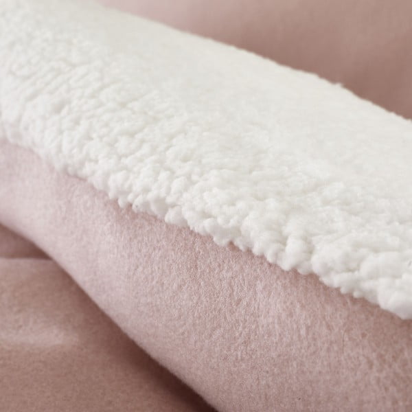 Růžové fleecové povlečení s motivem srdce Catherine Lansfield, 135 x 200 cm-image-3