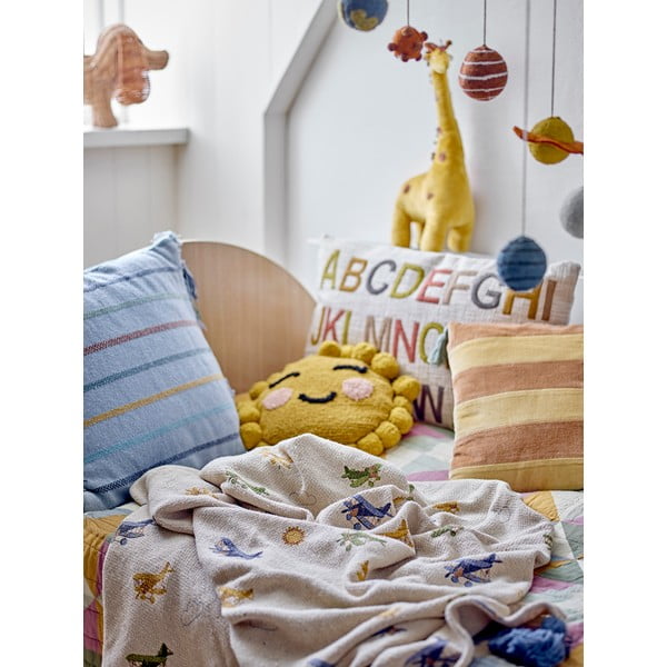 Krémová dětská deka 130x160 cm Plane – Bloomingville Mini-image-4