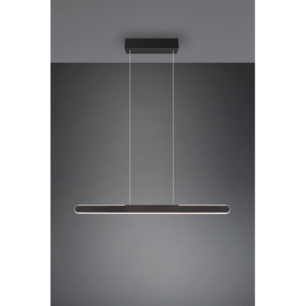 Černé LED závěsné svítidlo Helios – Trio-image-2