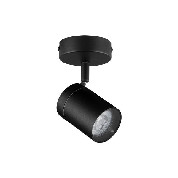 Matně černé kovové bodové svítidlo s ohybatelnou konstrukcí 12x8 cm Alma – Nova Luce
