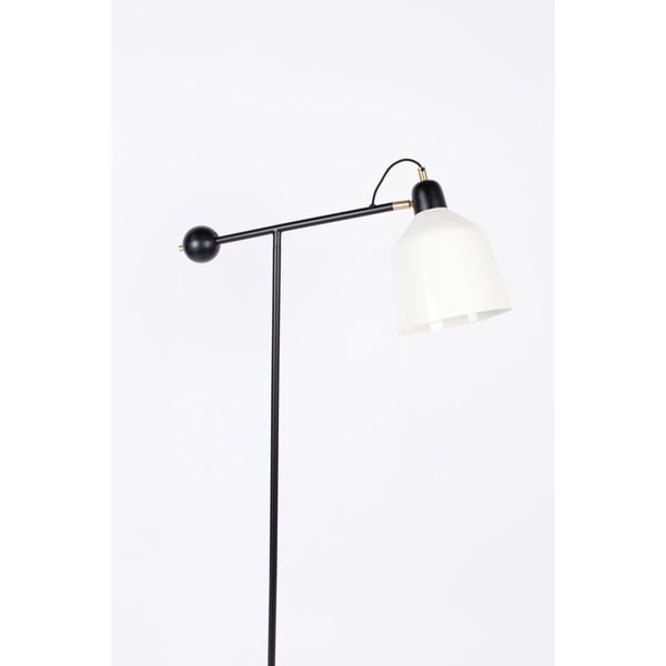 Bílo-černá stojací lampa Skala - Zuiver-image-2