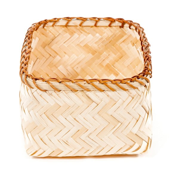 Úložný bambusový košík Compactor Halong Basket, 26 x 12 cm-image-2