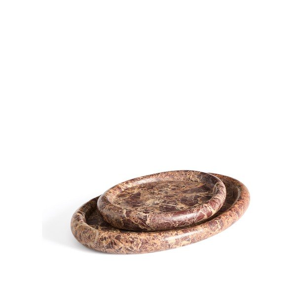 Mramorový dekorační tác 28x43 cm Lenorel – Kave Home-image-4