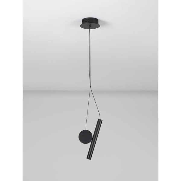 Matně černé hliníkové LED závěsné svítidlo ø 23,5 cm Vero – Nova Luce-image-3