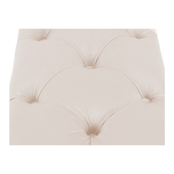 Béžový otoman k posteli s úložným prostorem Kooko Home Manna, 47 x 160 cm-image-4