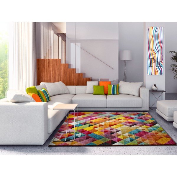 Koberec Universal Belis Triangles, 140 x 200 cm-image-1
