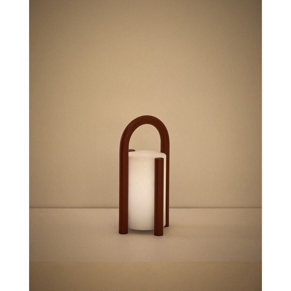 LED přenosné venkovní svítidlo na USB ø 14 cm Leros – Kave Home-image-4