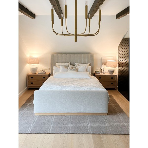 Antracitový vlněný koberec 120x180 cm Calisia M Grid Prime – Agnella-image-4