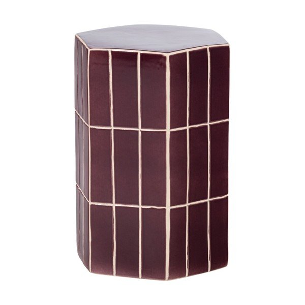 Keramický odkládací stolek 26x30 cm Plu – WOOOD-image-2