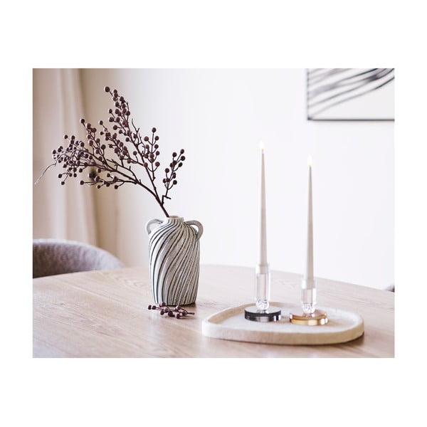 Světle modrá keramická váza (výška 22 cm) Mimi – House Nordic-image-2