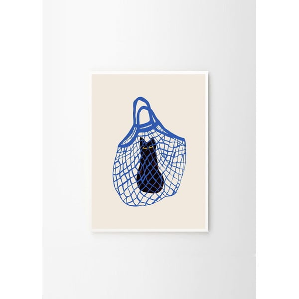 Plakát 30x40 cm The Cat’s In The Bag – Chloe Purpero Johnson – The Poster Club-image-3