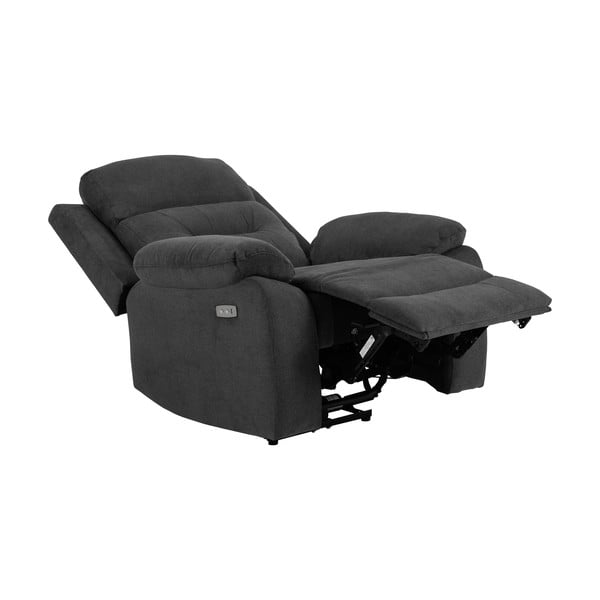 Antracitové relaxační křeslo Vansbro – Actona-image-4