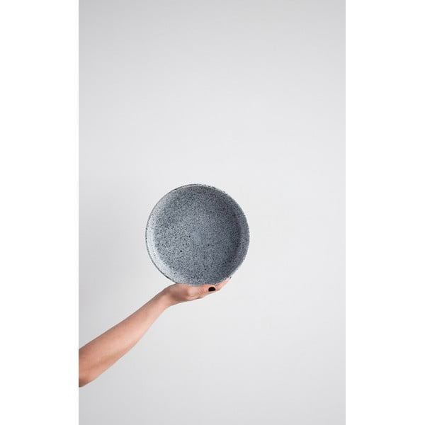 Bílo-černá kameninová mísa ÅOOMI Mess, ø 23,5 cm-image-1