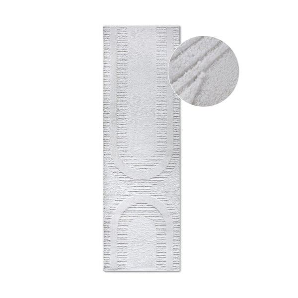 Krémový běhoun 80x240 cm Bartoux Cream White – Elle Decoration