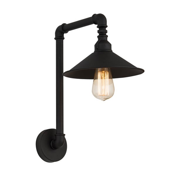Černá nástěnná lampa Homemania Decor Gigina