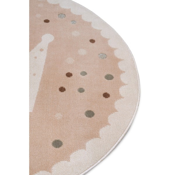 Béžový dětský koberec ø 100 cm Crown – Hanse Home-image-1