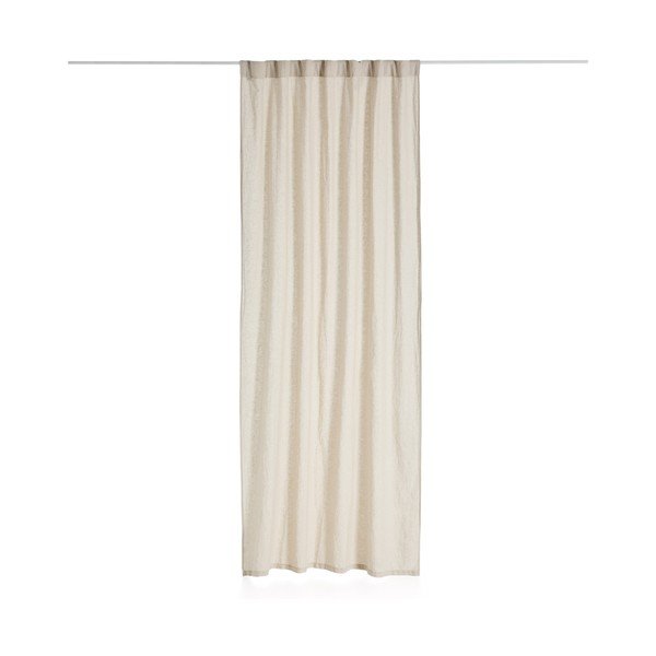 Béžový bavlněný závěs 140x270 cm Nolira – Kave Home